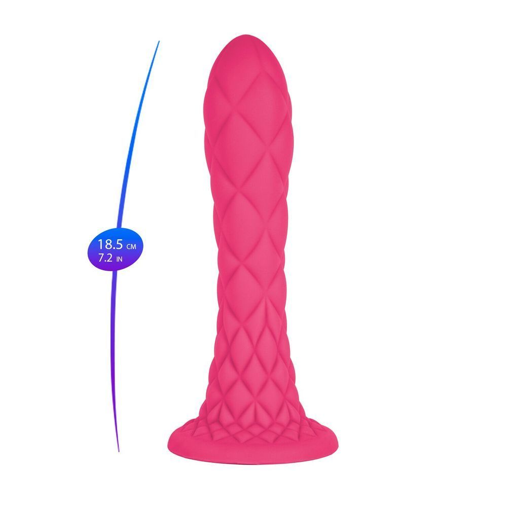Фалоімітатор SilexD Fantasy Liquid Silicone Dreamy 7in Pink SX3432 фото