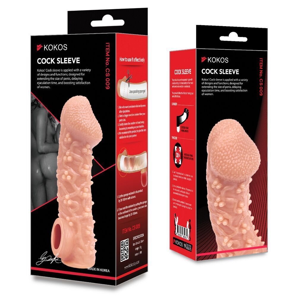 Насадка на член Kokos Cock Sleeve CS 009 L SX1468 фото