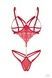 Боди Obsessive Matildea crotchless teddy L/XL SX3607 фото 2