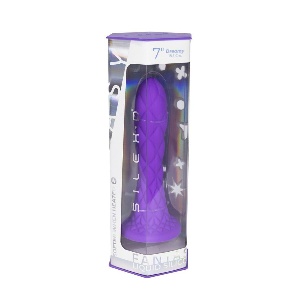 Фаллоимитатор SilexD Fantasy Liquid Silicone Dreamy 7in Purple SX3433 фото