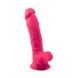 Фалоімітатор SilexD Johnny Pink (MODEL 1 size 7in), двошаровий, силікон + Silexpan, діаметр 3,8см SO3150 фото 1