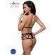Откровенное боди с элементами стреп Passion Exclusive JADE BODY XXL/XXXL, black PS27403 фото 2