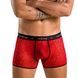 Мужские прозрачные боксеры Passion 046 SHORT PARKER S/M Red, сетка, под леопард SO7610 фото 1
